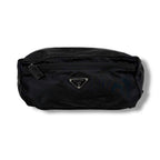 Prada Triangle Logo Clutch Multi Pouch Tessuto Nylon Black Nero