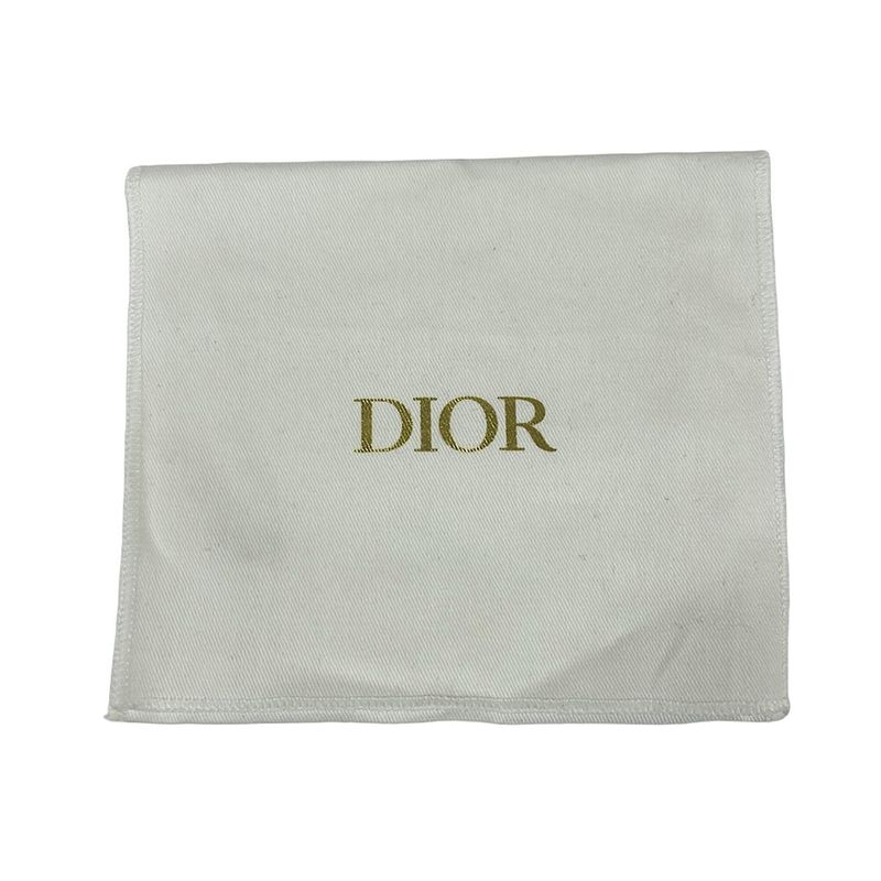 Dior Trifold Wallet Lotus Pink Leather Handbag