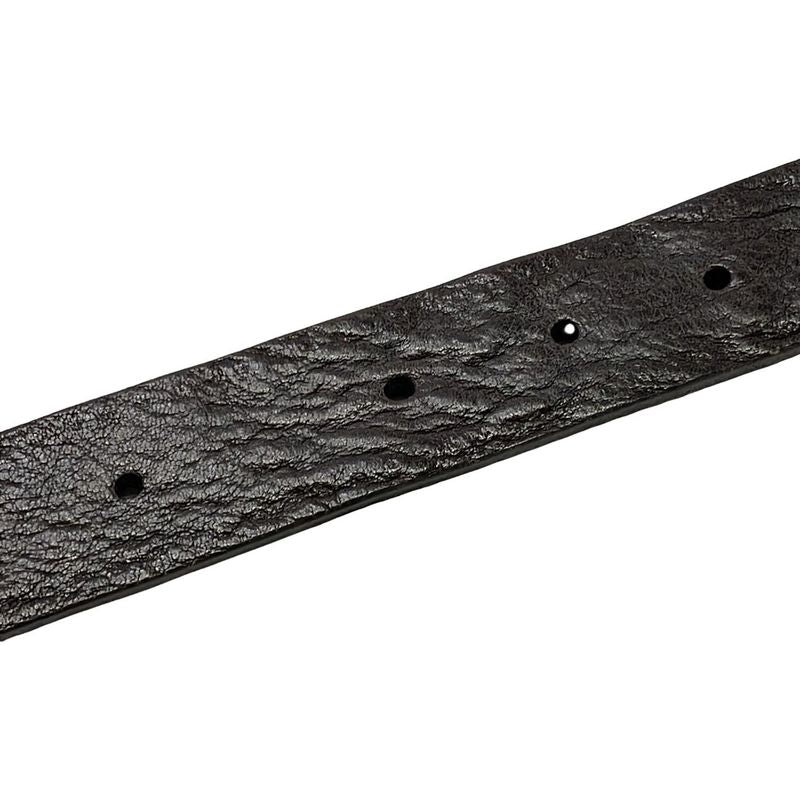 Gucci Belt 85.34 Dark Brown Gold Leather Dark X