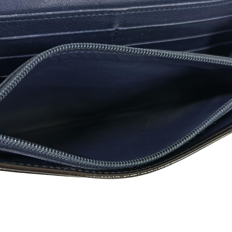 Cartier Wallet Happy Birthday Dark Brown Leather