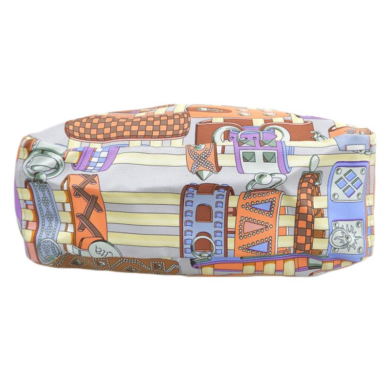 Hermes Silk Ruby 20 Pouch in Handbag Color-)multi-color