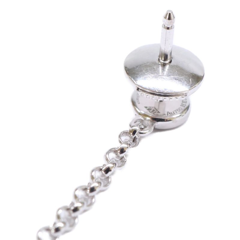 Hermes 18K Earrings ) White