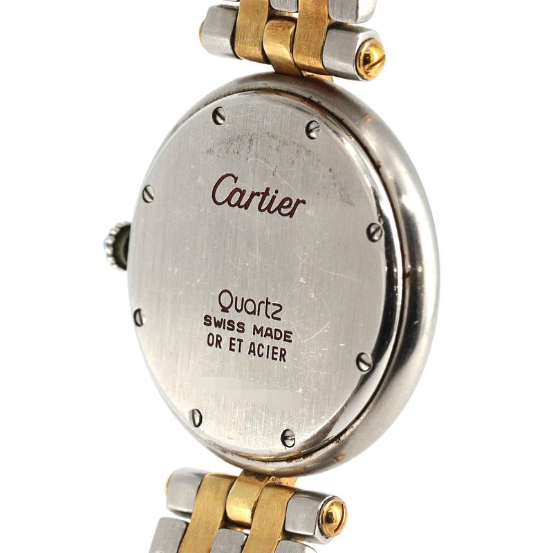 Cartier Panthere Vandeme LM Quartz Bracelet Dial Color: Ivory Roman