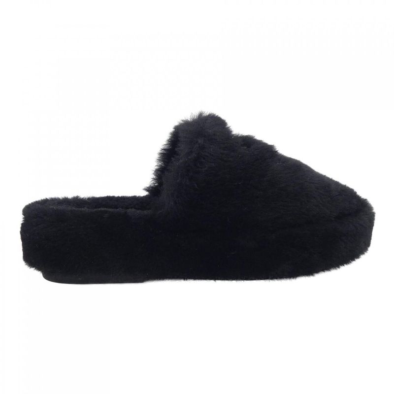 Chanel Mule Sandals Lambskin Black