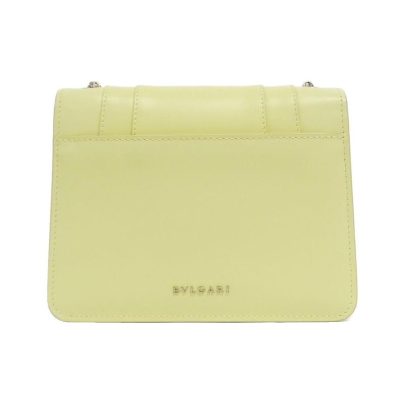 Bvlgari Serpenti Forever Shoulder Bag Light Yellow