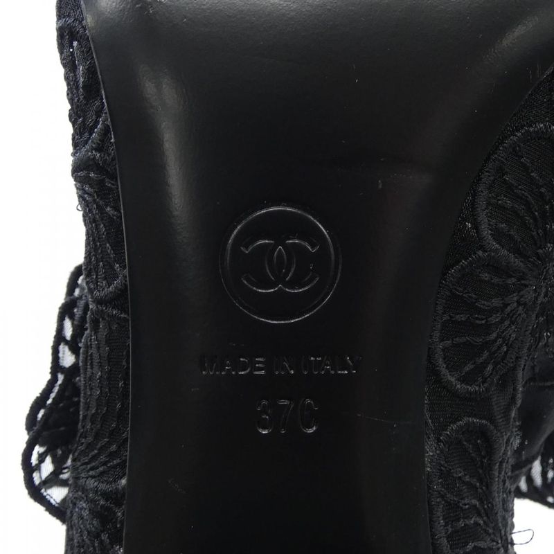 Chanel High Boots Black 37