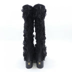 Chanel High Boots Black 37