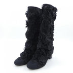 Chanel High Boots Black 37