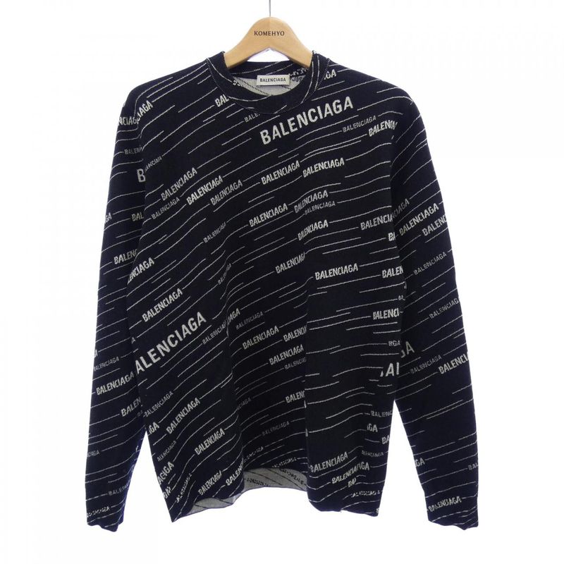 Balenciaga Knit Sweater Black XS
