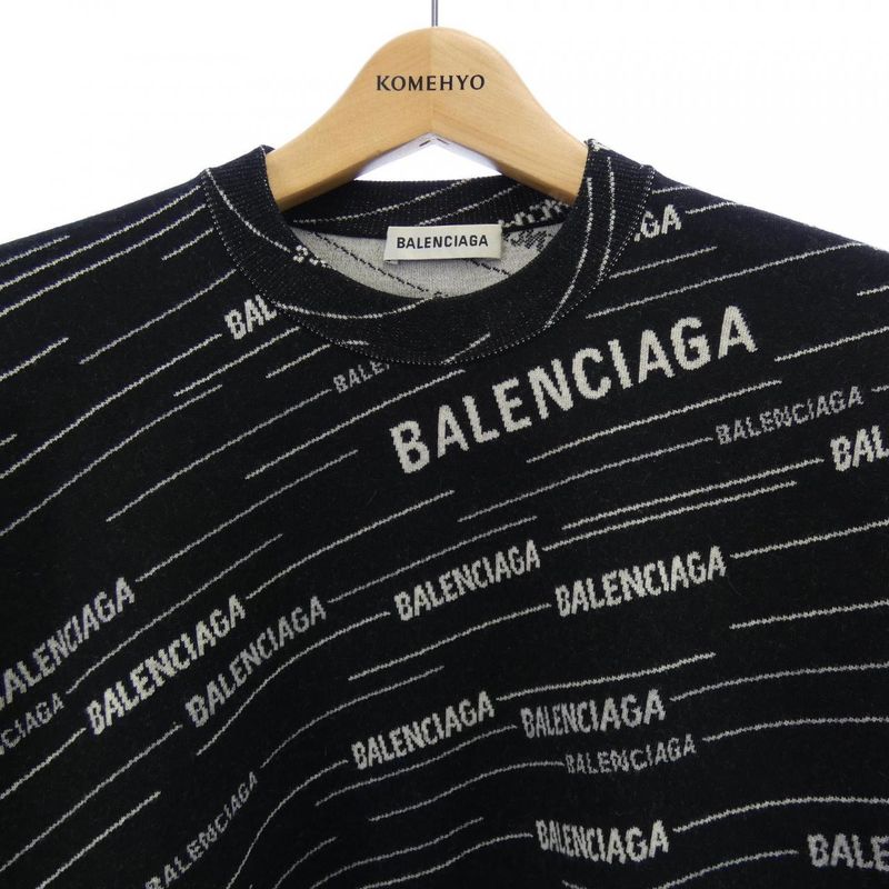 Balenciaga Knit Sweater Black XS