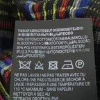 Saint Laurent Shirt Black Red Check