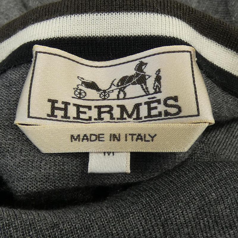 Hermes Knit Sweater Silk Cashmere