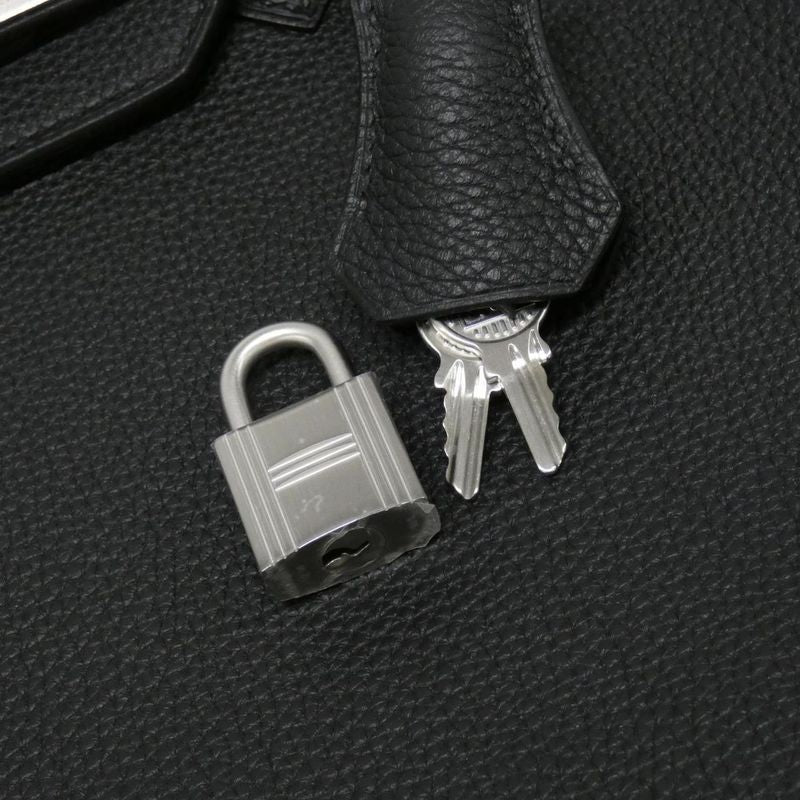 Hermes Birkin Handbag Black