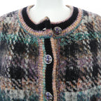 Chanel Knit Top Cashmere Black Green