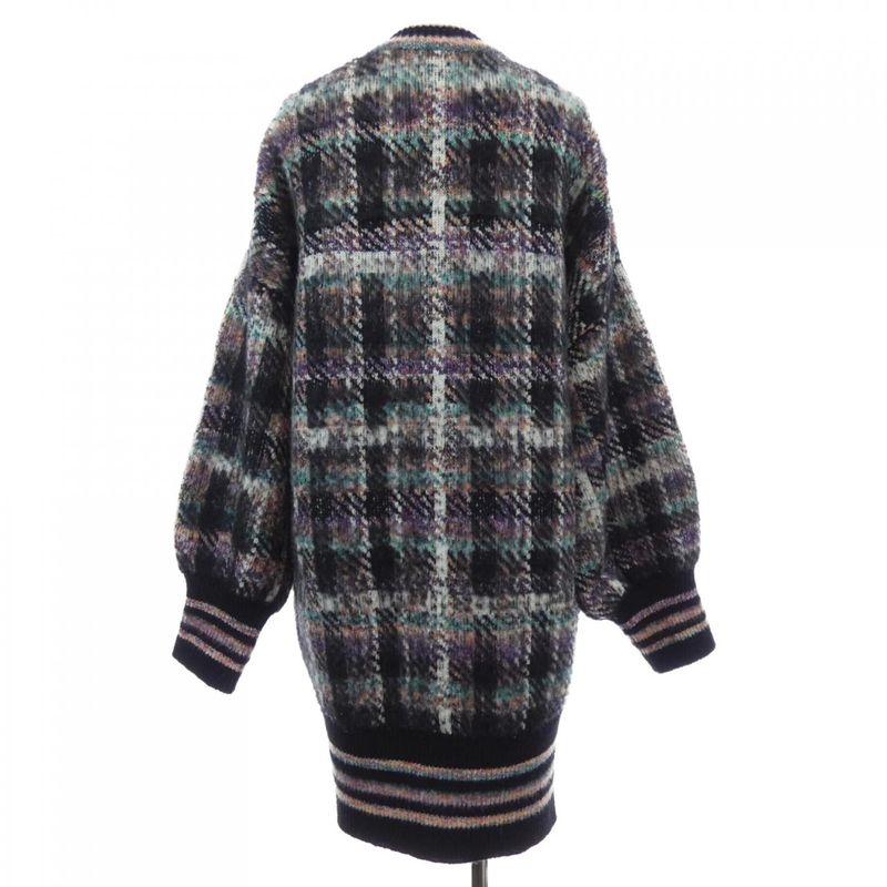 Chanel Knit Top Cashmere Black Green