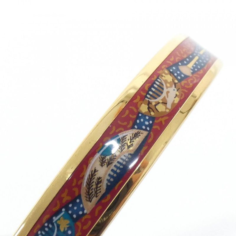 Hermes Vintage Bangle Blue Rouge