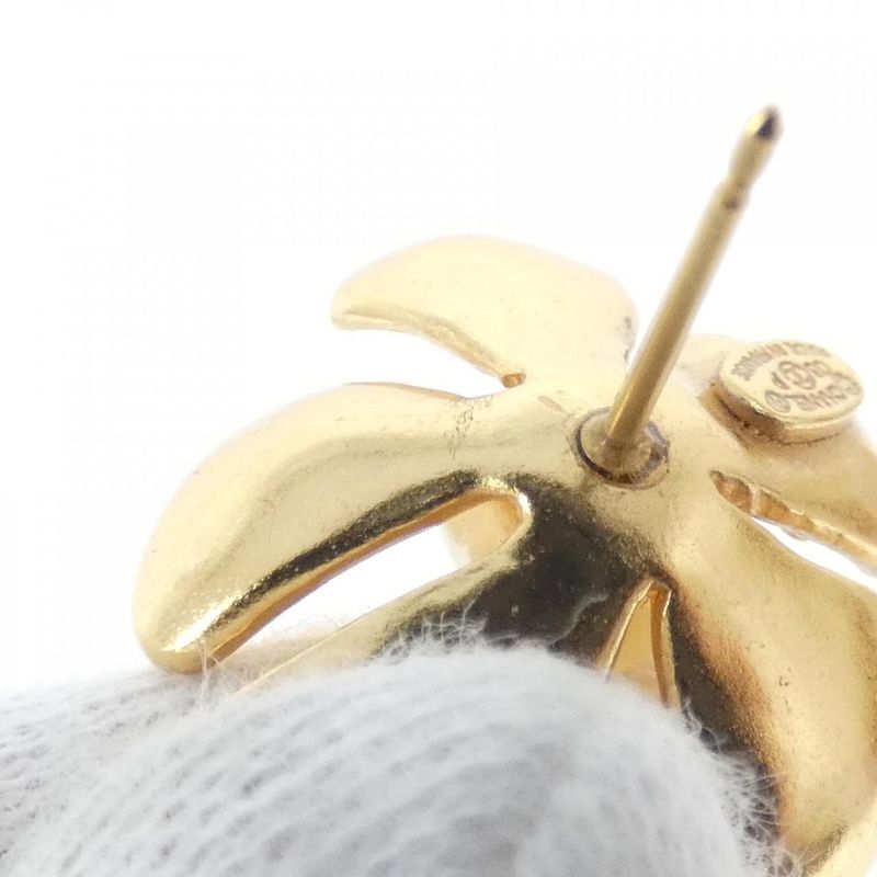 Chanel Vintage Earrings White