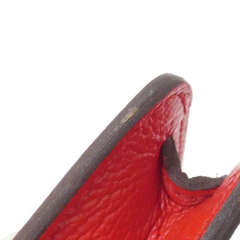 Hermes Ruri Slim Wallet Rouge De Coeur