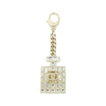 Chanel Key Holder Gold Crystal