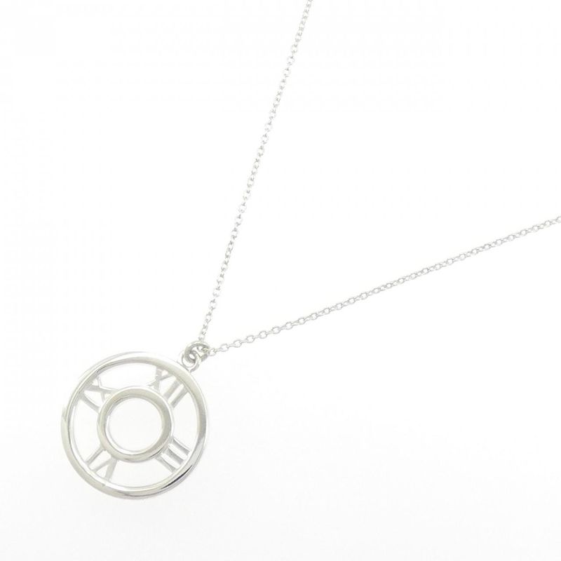 Tiffany & Co. Atlas Open Medallion Necklace