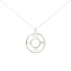 Tiffany & Co. Atlas Open Medallion Necklace