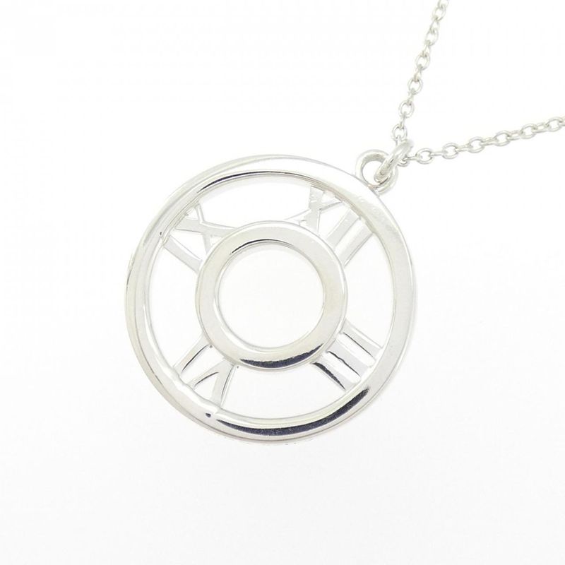 Tiffany & Co. Atlas Open Medallion Necklace