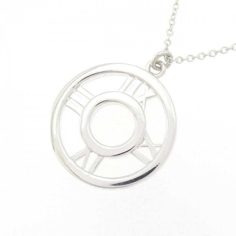 Tiffany & Co. Atlas Open Medallion Necklace
