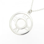 Tiffany & Co. Atlas Open Medallion Necklace