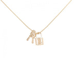 Louis Vuitton Pendentif Lockit Necklace