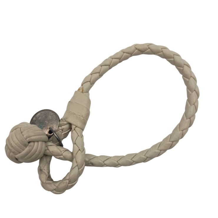 Bottega Veneta Bracelet Intrecciato Ivory Leather