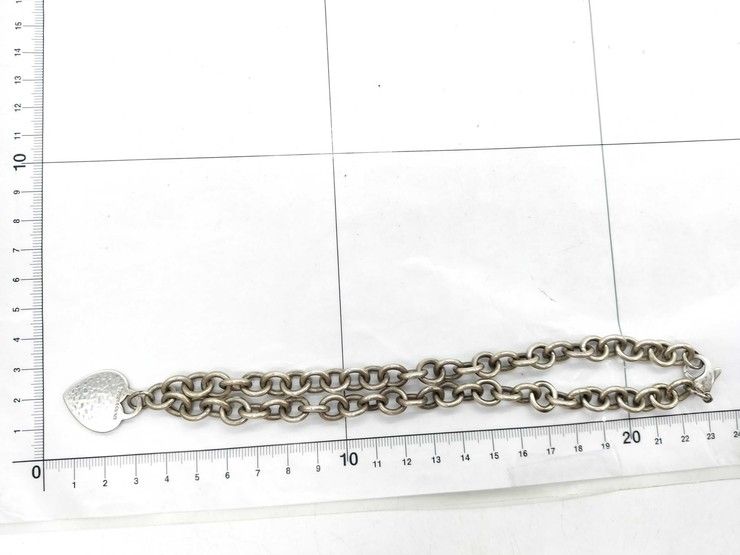 Tiffany & Co. Necklace Return to Silver