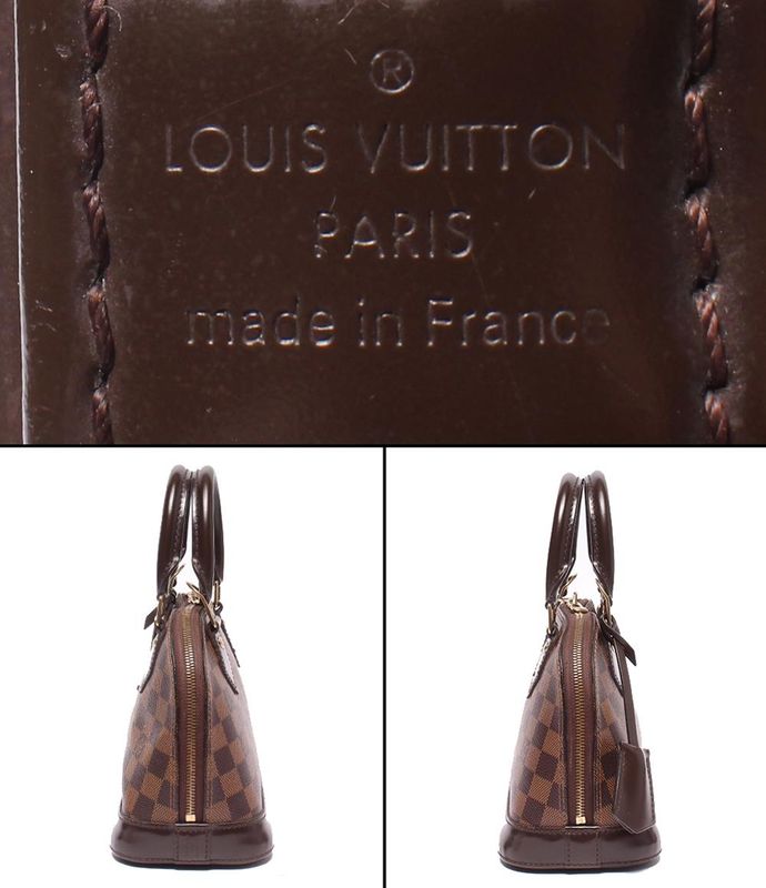 Louis Vuitton Handbag Alma BB Damier Brown And Others