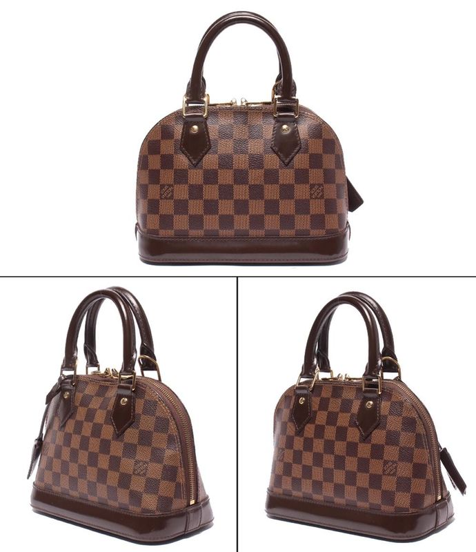Louis Vuitton Handbag Alma BB Damier Brown And Others