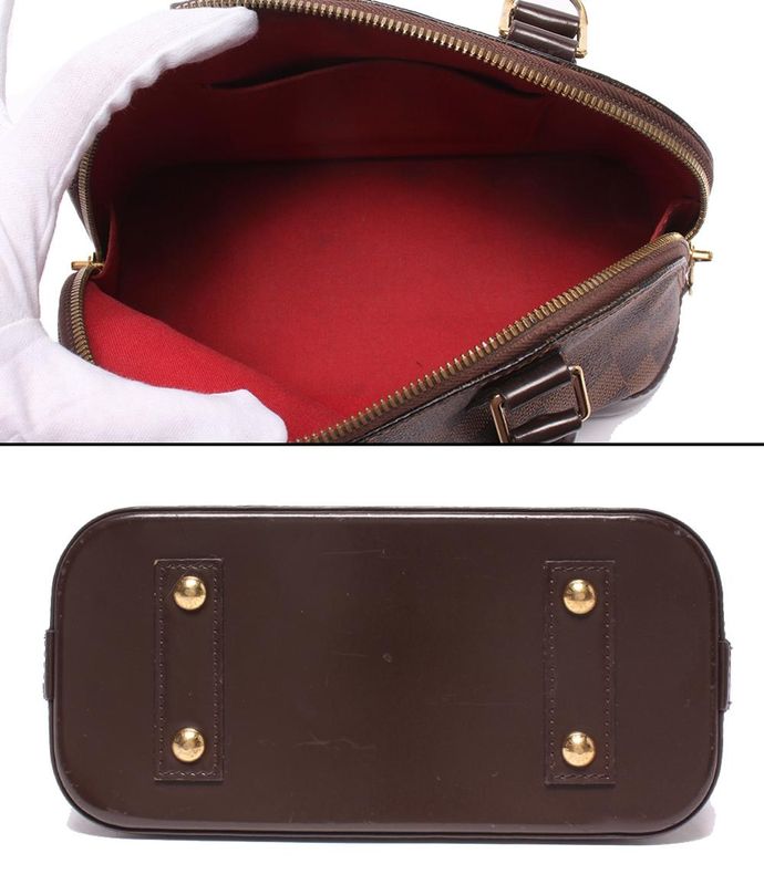 Louis Vuitton Handbag Alma BB Damier Brown And Others