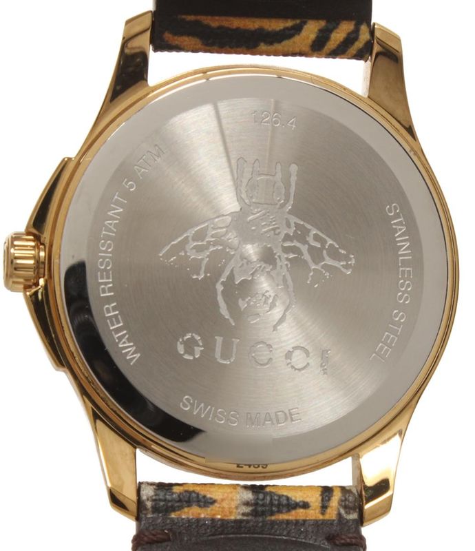 Gucci Watch Timeless Taiga 126.4 Quartz