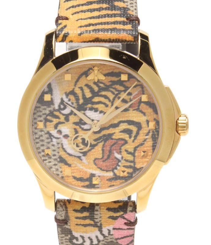 Gucci Watch Timeless Taiga 126.4 Quartz