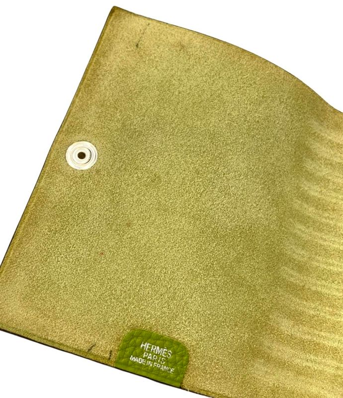 Hermes Notebook Cover Note ⬜ Silver Ulysse Mini