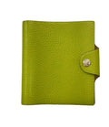 Hermes Notebook Cover Note ⬜ Silver Ulysse Mini