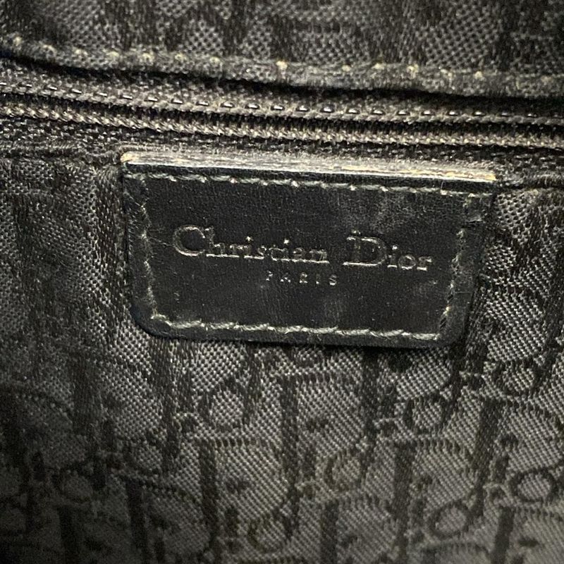 Dior Shoulder Bag Street Chic Black Leather