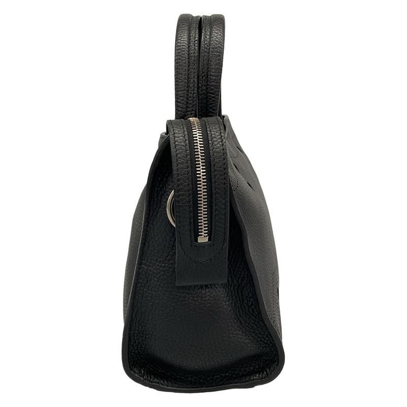 Balenciaga Handbag Blackout City S Black Leather