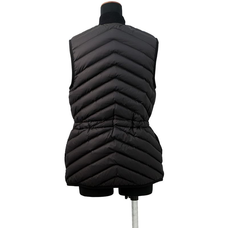 Hermes Down Vest with Clou de Selle Patch 34 Black