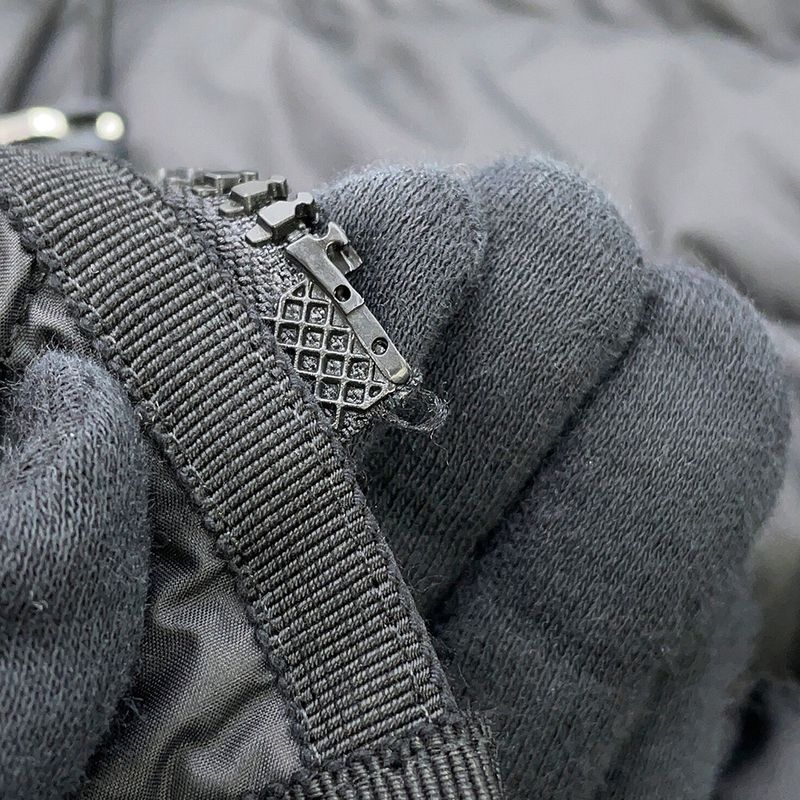 Hermes Down Vest with Clou de Selle Patch 34 Black