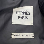 Hermes Down Vest with Clou de Selle Patch 34 Black
