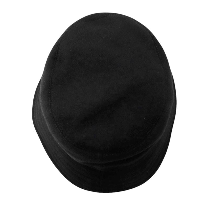 Hermes Hat Harper Lucky Horseshoe Motif Cashmere 59 Hat Black