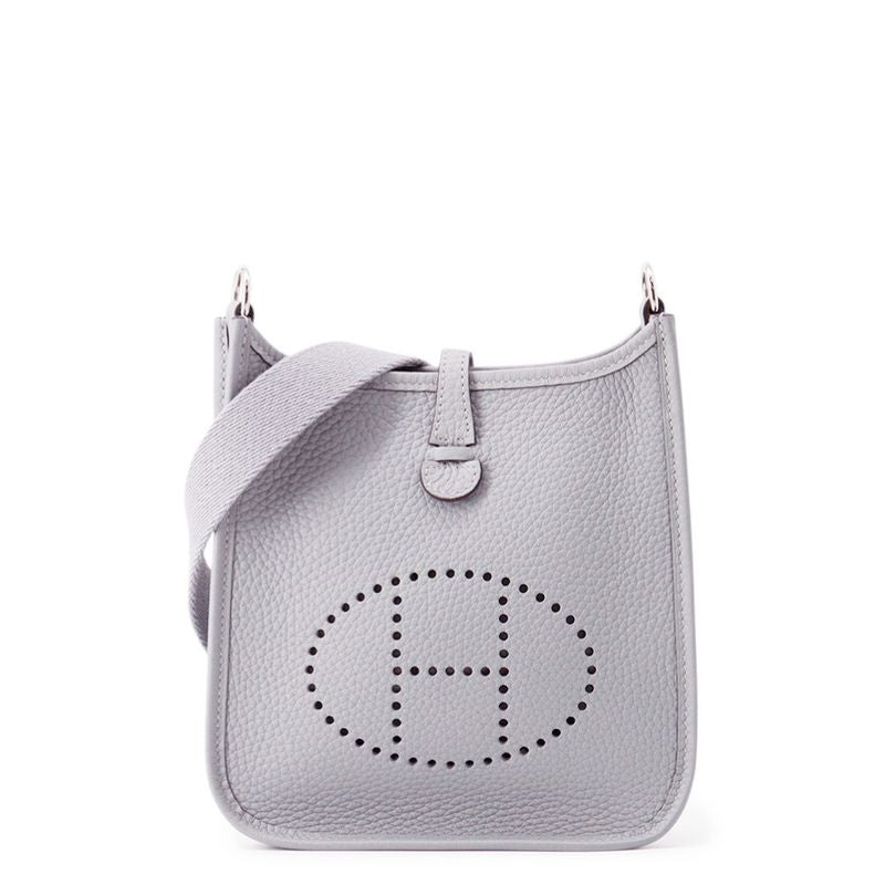 Hermes Evelyne TPM Amazon Gripantin Silver Handbag Gripantan