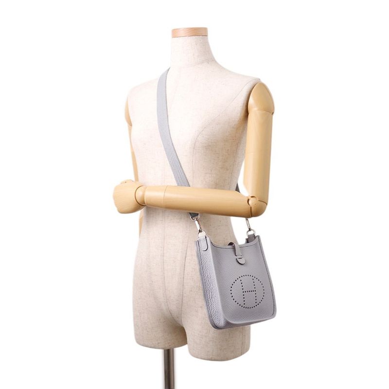 Hermes Evelyne TPM Amazon Gripantin Silver Handbag Gripantan