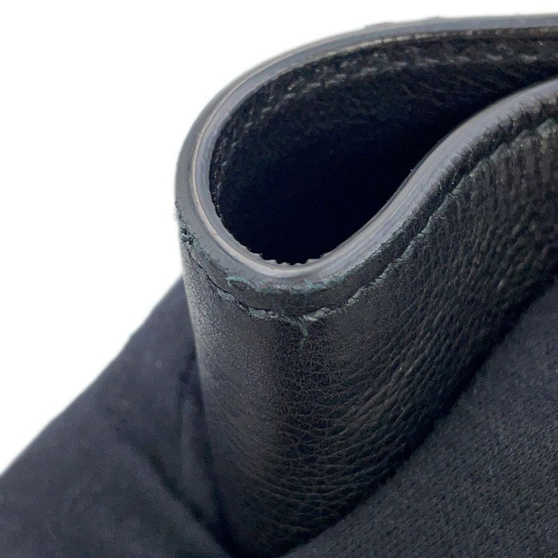 Prada Handbag Leather 2-Way Bag Black