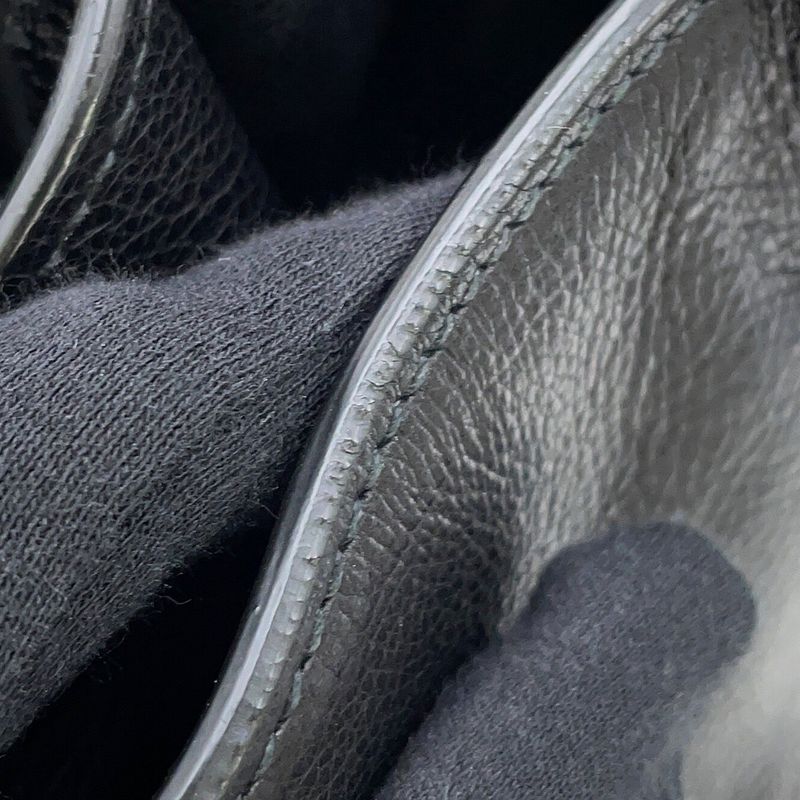 Prada Handbag Leather 2-Way Bag Black