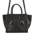 Prada Handbag Leather 2-Way Bag Black
