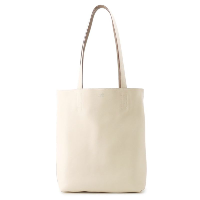 Hermes Tote Neo Double Sens 35 Etoupe Cles Swift